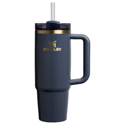 Stanley 30 OZ Quencher Fluted Insulate Tumbler In Twilight Blue