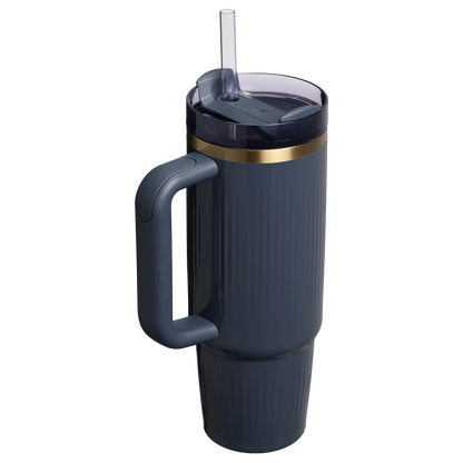 Stanley 30 OZ Quencher Fluted Insulate Tumbler In Twilight Blue