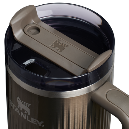 Stanley 40 OZ Quencher Fluted Insulate Tumbler In Gunmetal