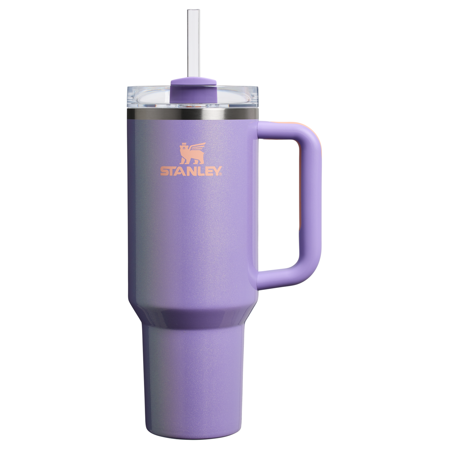 Stanley 40 OZ New Frequency Quencher Insulated Tumbler Cup In Periwinkle Shimmer Purple