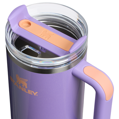 Stanley 40 OZ New Frequency Quencher Insulated Tumbler Cup In Periwinkle Shimmer Purple