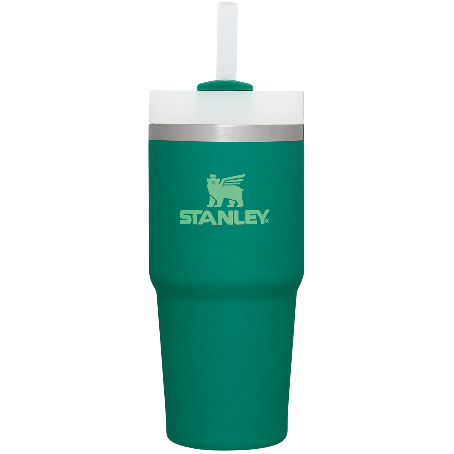 Stanley 14 OZ Quencher FlowState Insulated Tumbler In Alpine Green