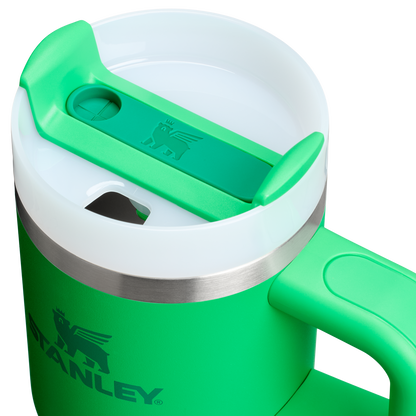 Stanley Quencher H2.O FlowState Tumbler Cup 14OZ In Meadow Green