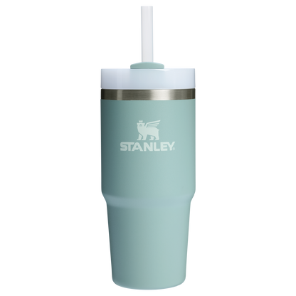 Stanley 20 OZ Quencher Insulated Tumbler With Straw In Seafoam Green