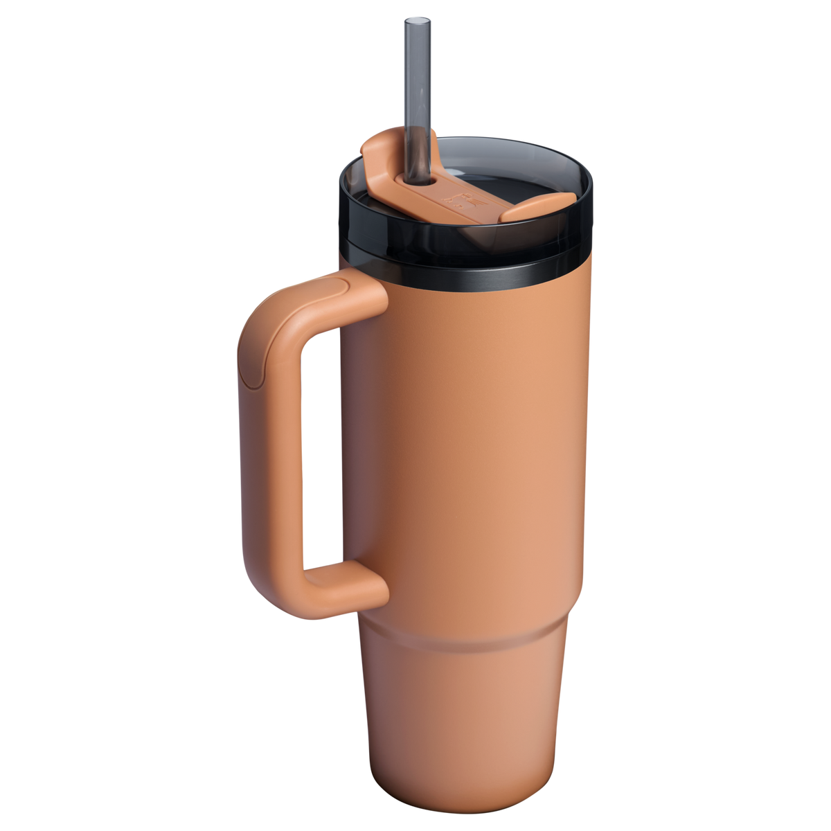 Stanley 30 OZ Quencher Insulated Tumbler Cup In Camel Tan