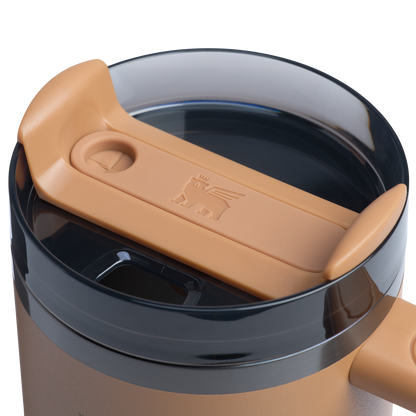 Stanley 30 OZ Quencher Insulated Tumbler Cup In Camel Tan