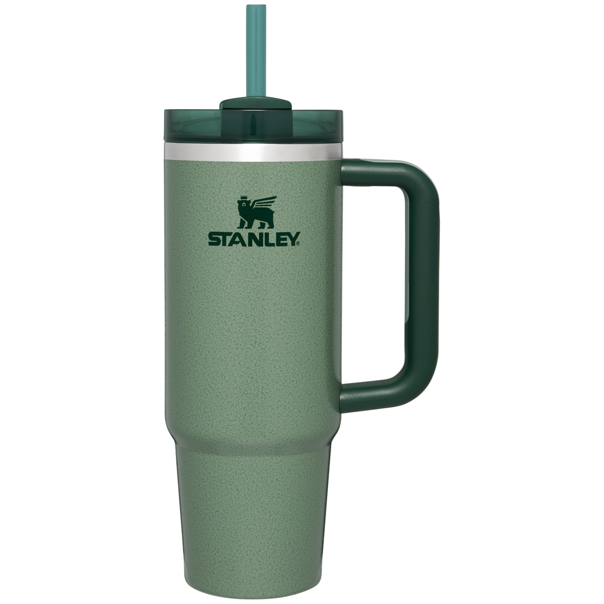 Stanley Quencher Tumbler Cup 30OZ in Hammertone Green