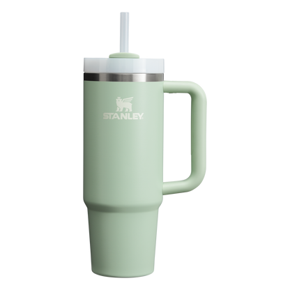 Stanley Quencher H2.O FlowState Tumbler Cup 30 OZ In Matcha Cream Green