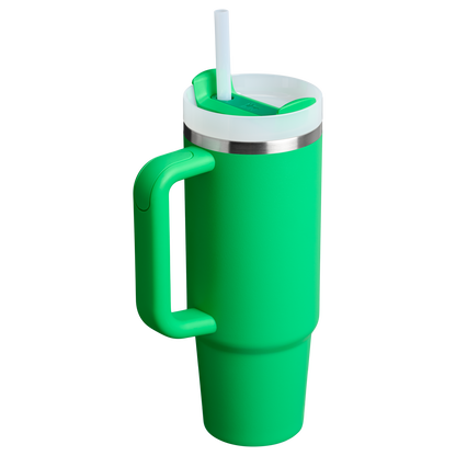 Stanley Quencher H2.O FlowState Tumbler Cup 30 OZ In Meadow Green