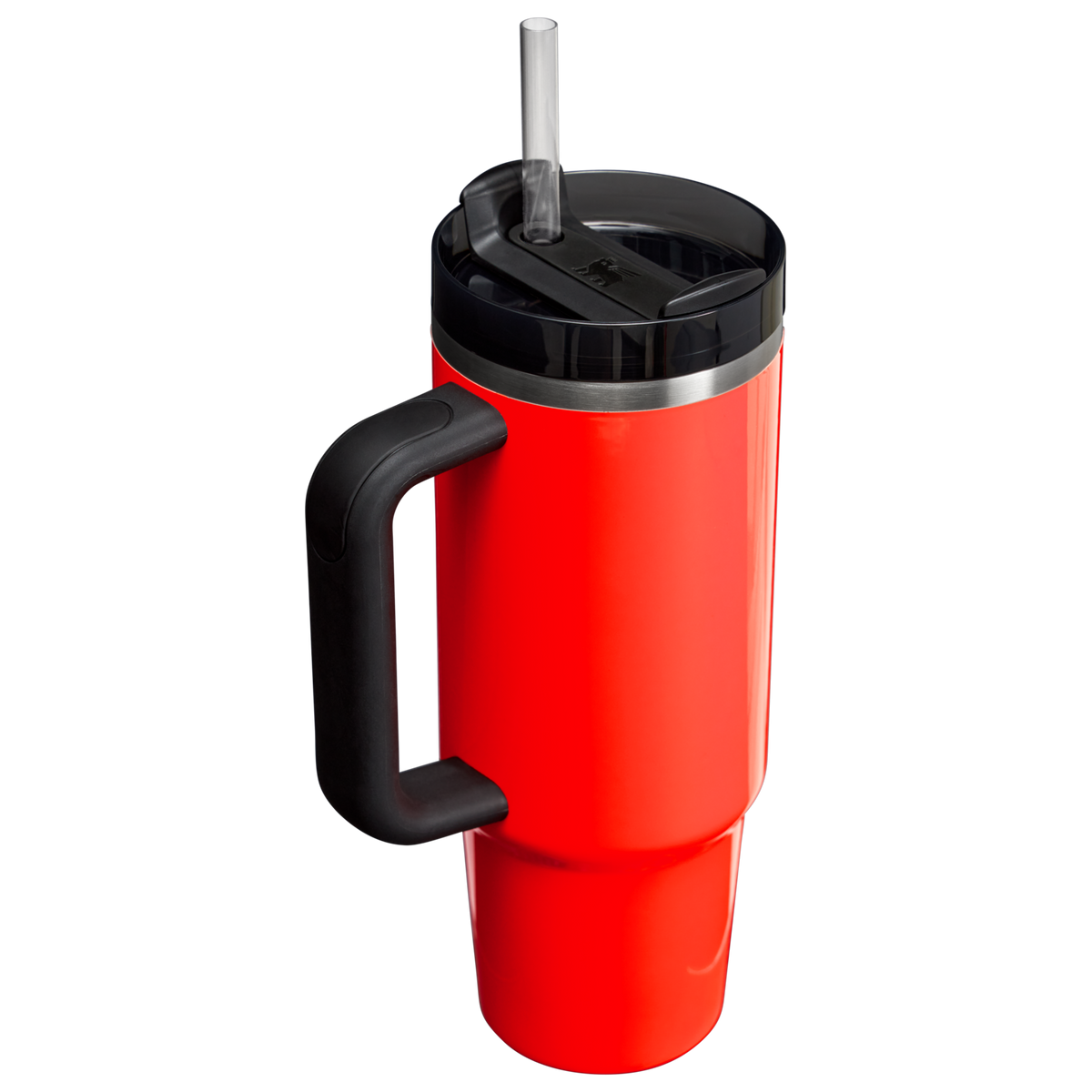 Stanley Quencher H2.O FlowState Tumbler Cup 30 OZ In Neon Orange