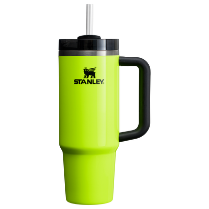 Stanley Quencher H2.O FlowState Tumbler Cup 30 OZ In Neon Yellow