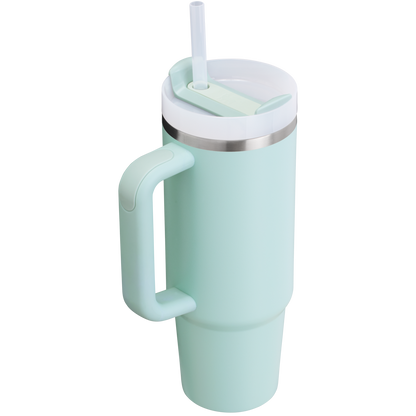 Stanley Quencher H2.O FlowState Tumbler 30 OZ in Seafoam Green