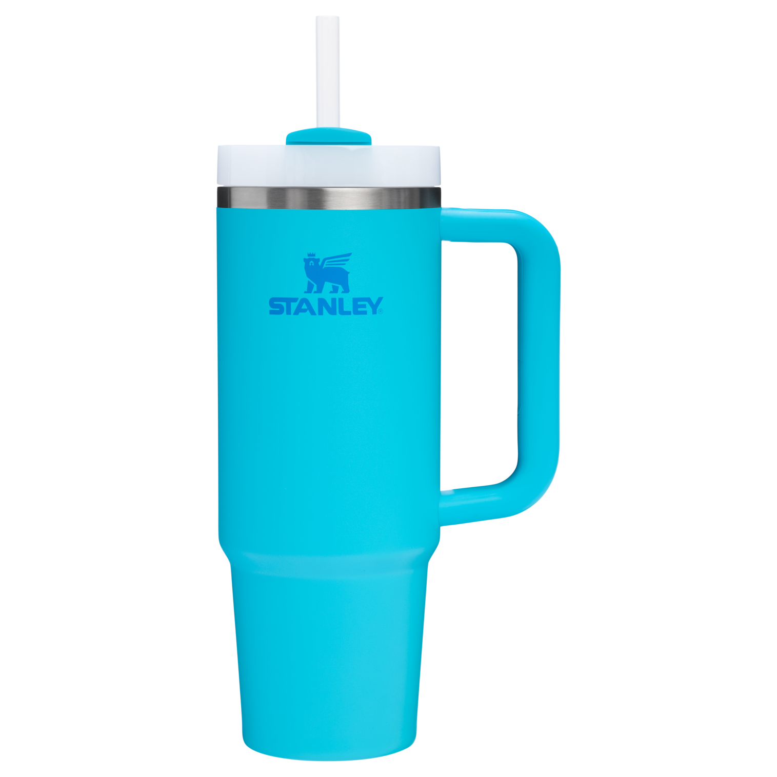 Stanley Quencher H2.O FlowState Tumbler Cup 30 OZ In Splash Blue