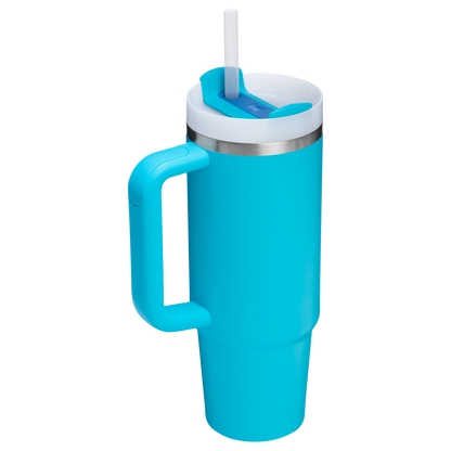 Stanley Quencher H2.O FlowState Tumbler Cup 30 OZ In Splash Blue