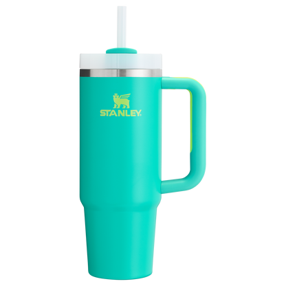 Stanley Quencher H2.O FlowState Insulated Tumbler 30 OZ Cup In Tropical Teal