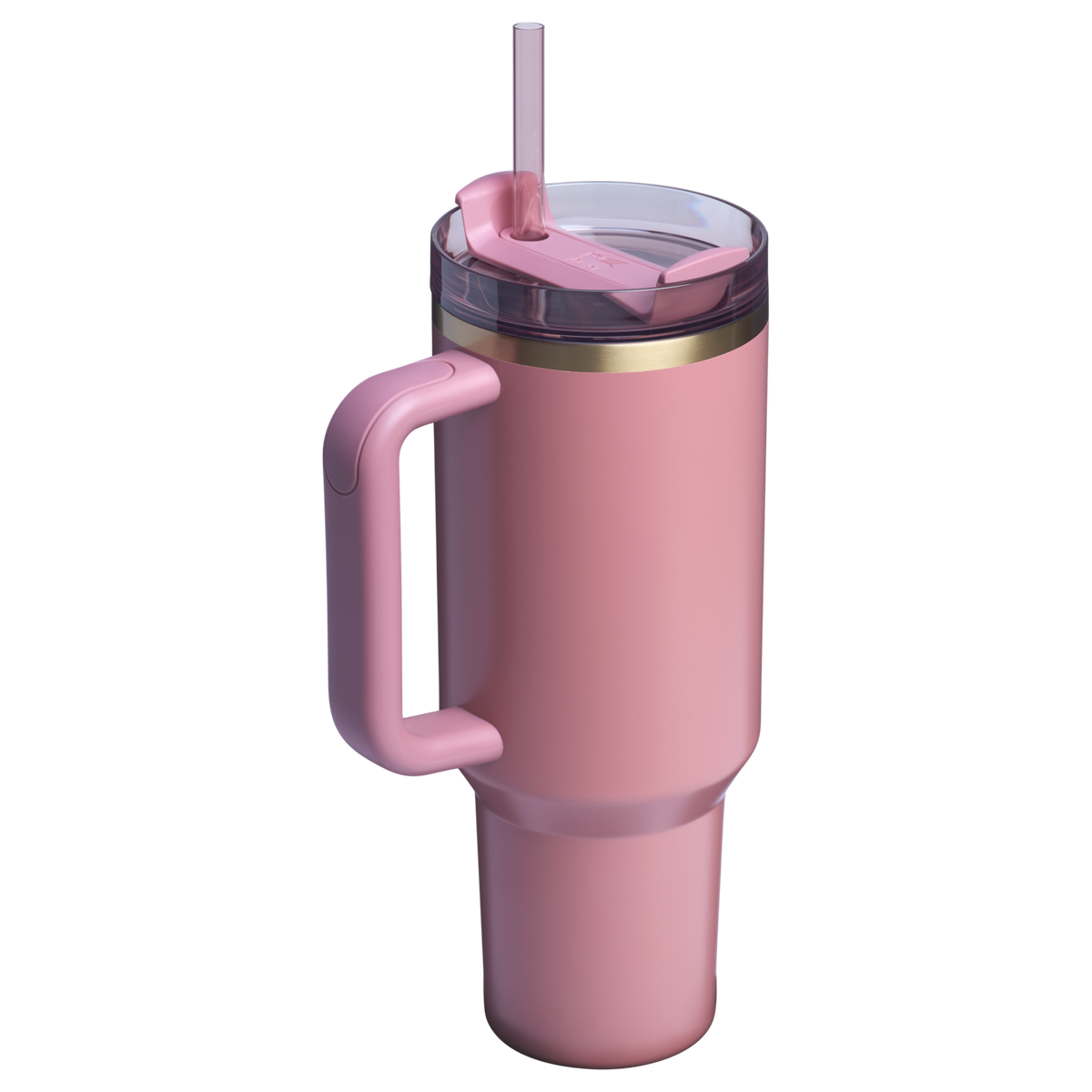 Stanley 40 OZ Quencher Insulated Tumbler Cup In Antique Pink
