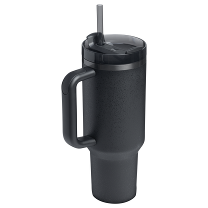 Stanley 40 OZ Quencher Insulated Tumbler Cup In Black Moon