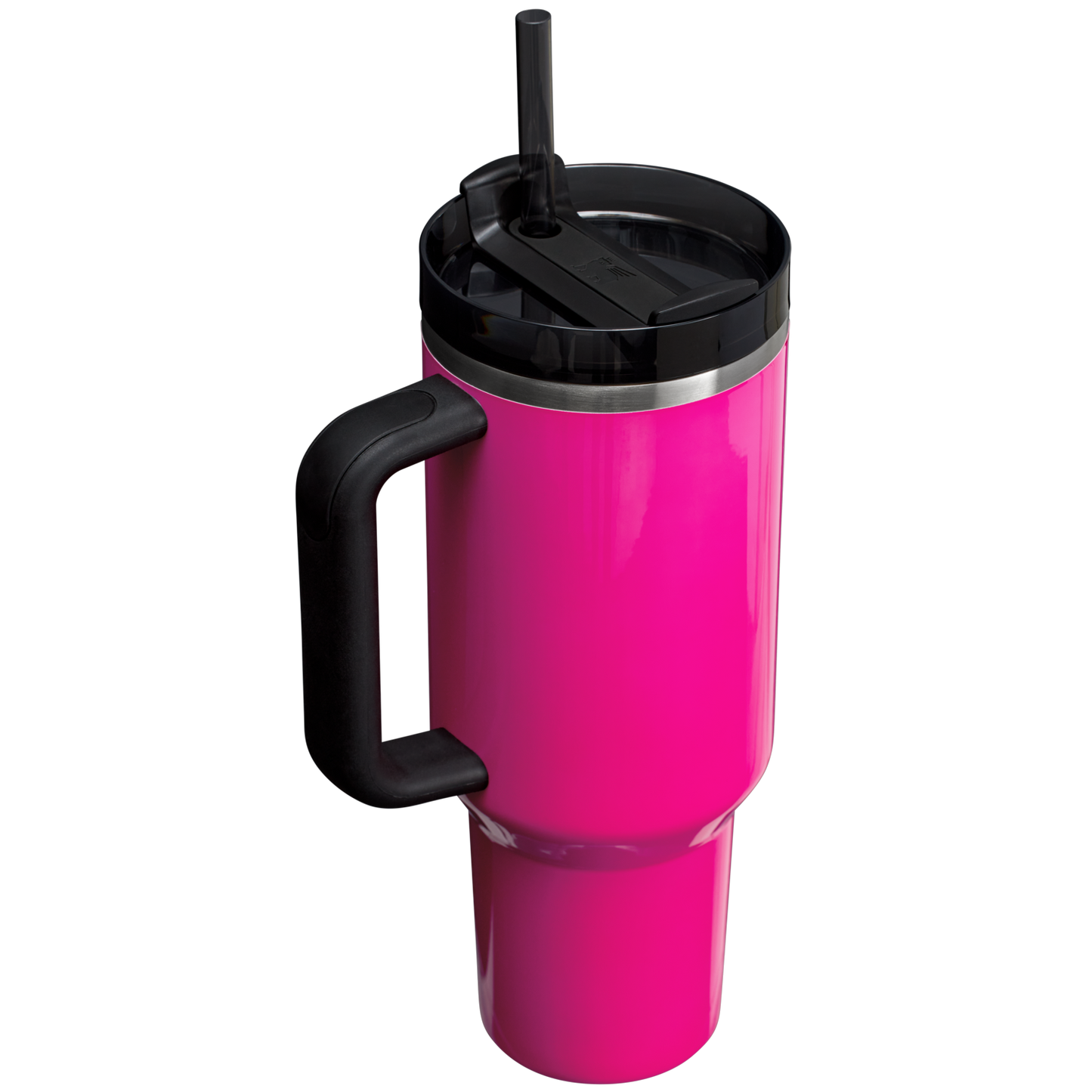 Stanley Quencher H2.O FlowState Tumbler Cup 40OZ In Electric Pink