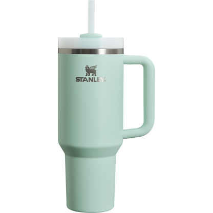 The Stanley Quencher H2.O FlowState Tumbler 40OZ Cup In Mint Green
