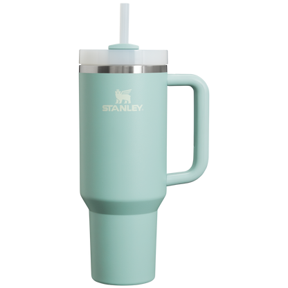 Stanley Quencher H2.O FlowState Tumbler 40OZ in Seafoam Green