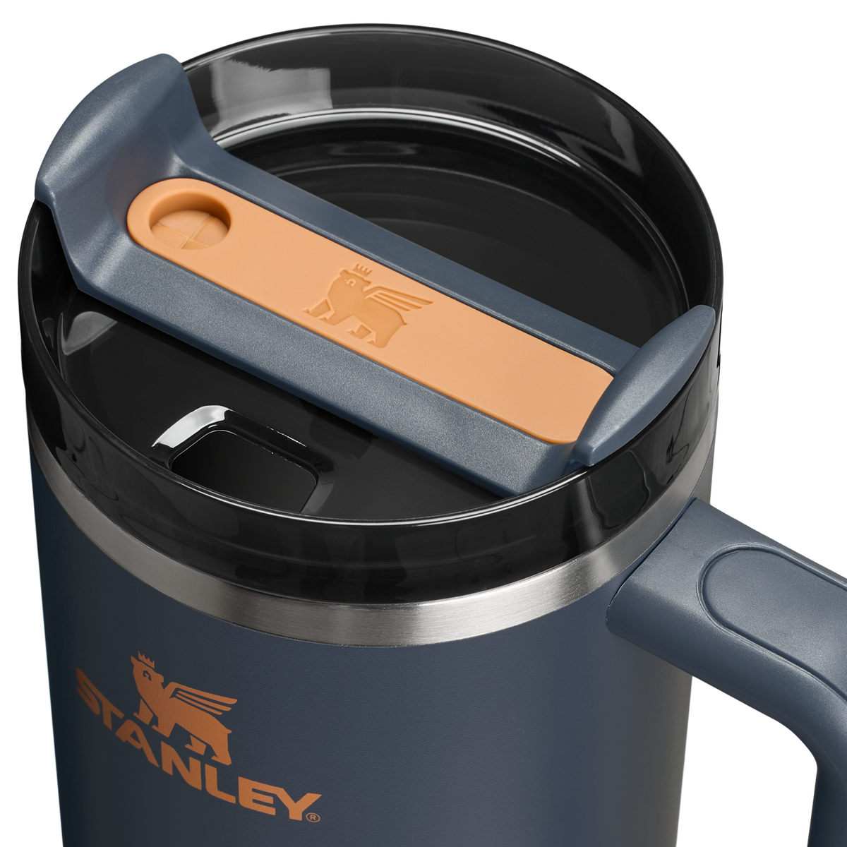 Stanley Quencher H2.O FlowState Tumbler Cup 40 OZ In Twilight Grey
