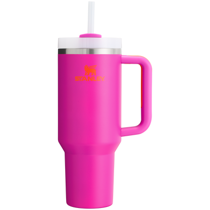 The Stanley Quencher H2.O FlowState Tumbler 40OZ Cup In Vivid Violet