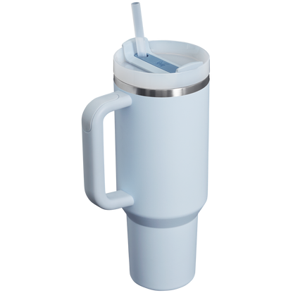 Stanley The Quencher H2.O FlowState Tumbler Cup 40oz in Glacier Blue