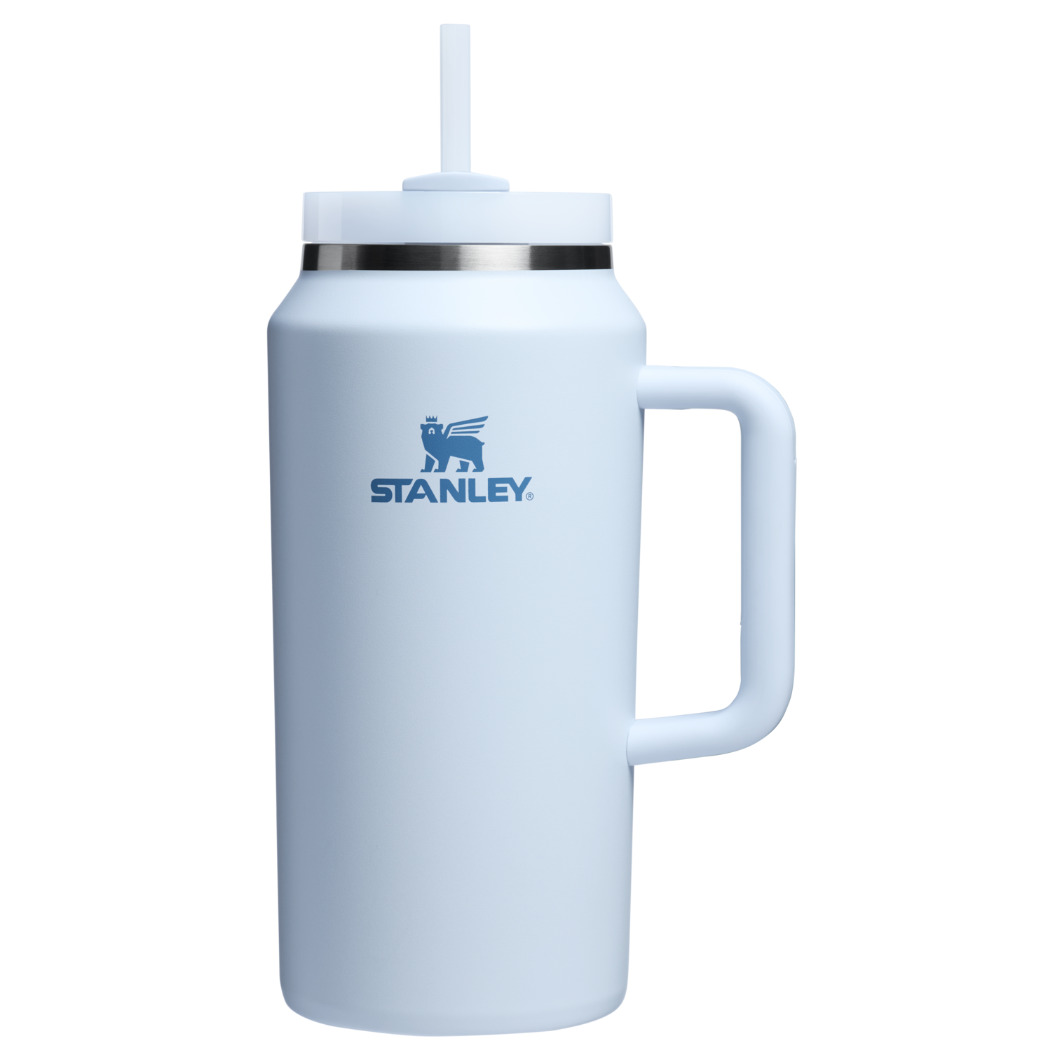 Stanley 64 OZ Quencher FlowState Insulated Tumbler In Glacier Blue