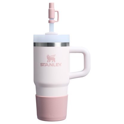 The Quencher H2.O FlowState Tumbler Boot And Straw Cover Pack For 14oz Cup In Pink Dusk