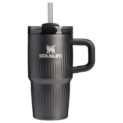 Stanley 20 OZ Quencher Fluted Insulate Tumbler In Black
