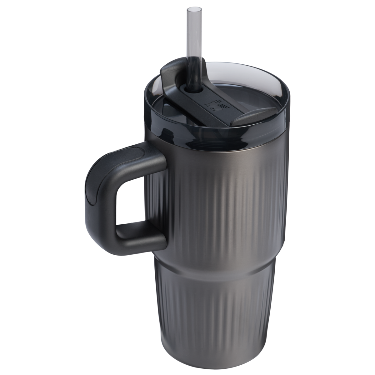 Stanley 20 OZ Quencher Fluted Insulate Tumbler In Black