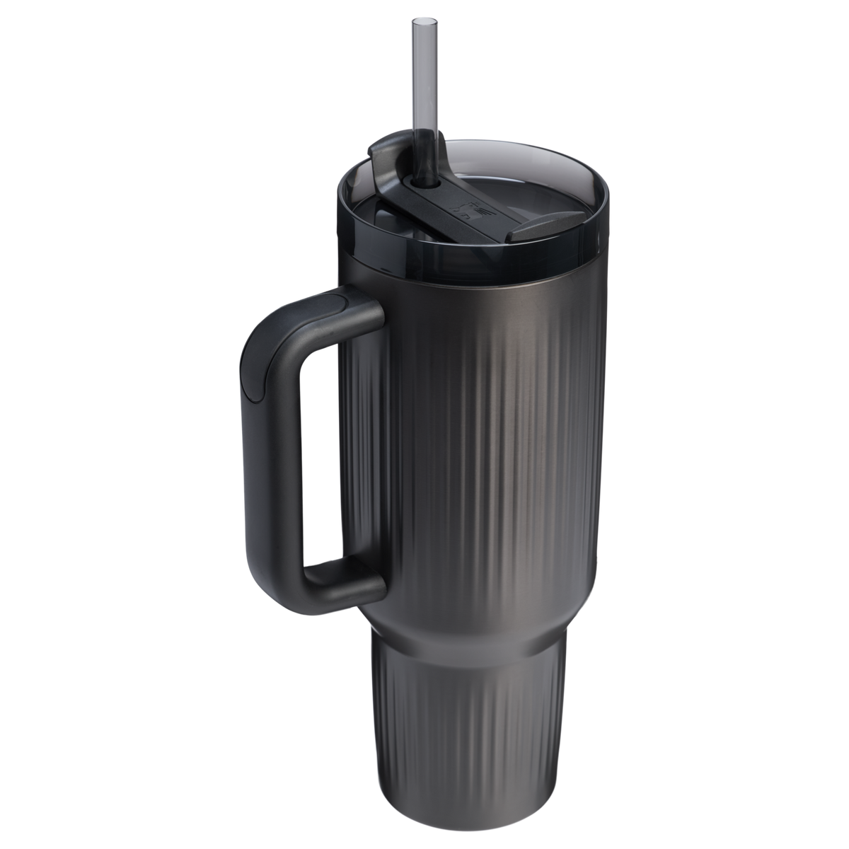 Stanley 40 OZ Quencher Fluted Insulate Tumbler In Black