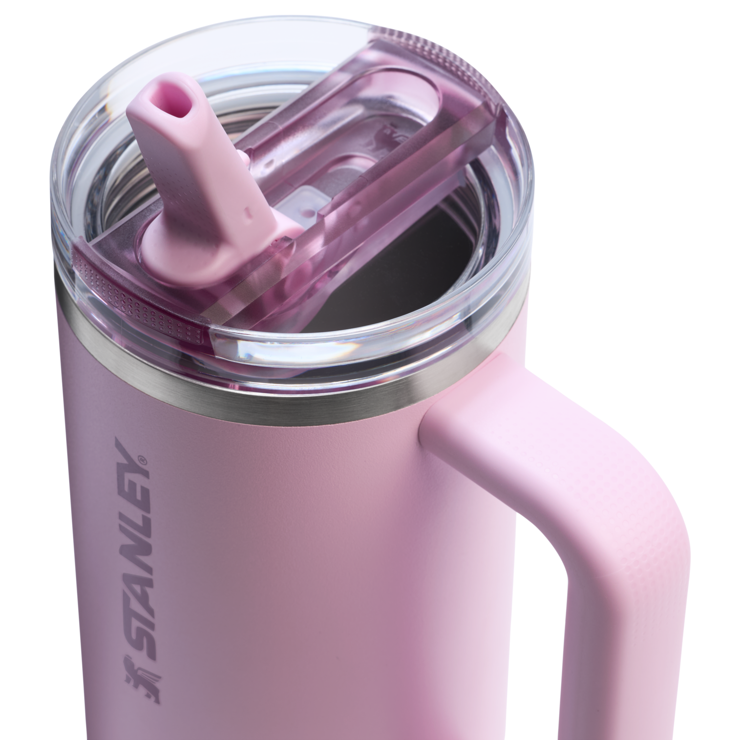 Stanley 30 Oz Quencher ProTour Flip traw Tumbler In Cherry Blossom Pink