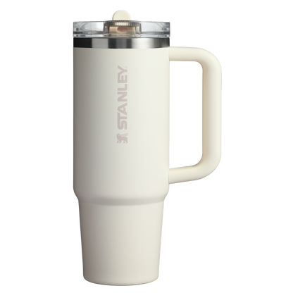 The Stanley Quencher ProTour Flip Straw Tumbler 30 OZ in Cream