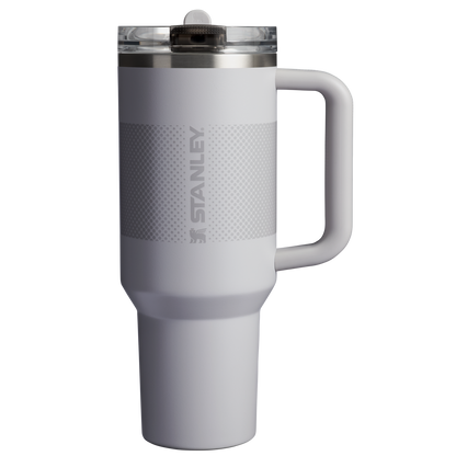 The Stanley Quencher ProTour Flip Straw Tumbler 40 OZ in Ash Grey