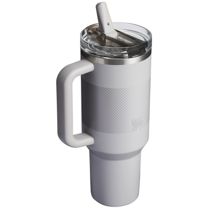 The Stanley Quencher ProTour Flip Straw Tumbler 40 OZ in Ash Grey