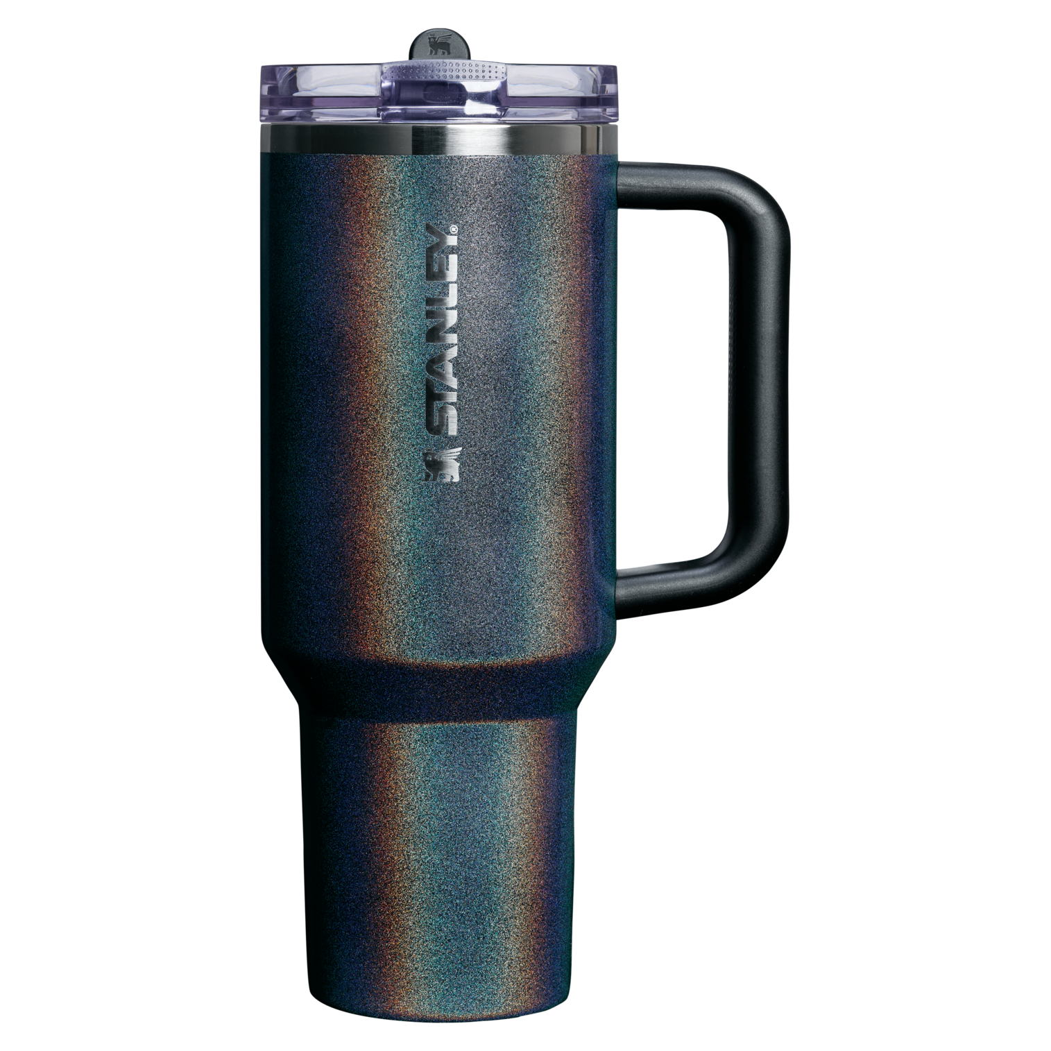 The Stanley Quencher ProTour Flip Straw Insluated Tumbler 40 Oz in MIdnight Glitz