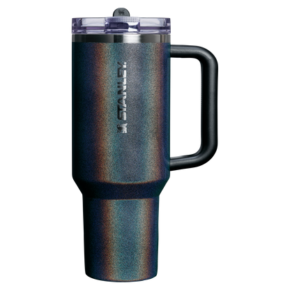 The Stanley Quencher ProTour Flip Straw Insluated Tumbler 40 Oz in MIdnight Glitz