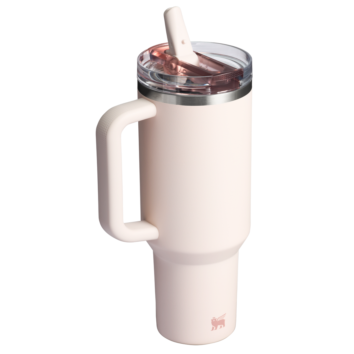 The Stanley Quencher ProTour Flip Straw Tumbler 30 OZ in Rose Quartz