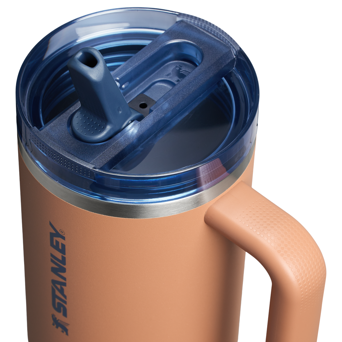 Stanley Quencher ProTour Flip Straw Tumbler Cup 40OZ In Toast Tan