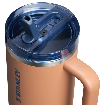Stanley Quencher ProTour Flip Straw Tumbler Cup 40OZ In Toast Tan