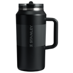The Stanley Quencher Pro Tour Flip Straw Tumbler 64 OZ In Black 2.0 Fade