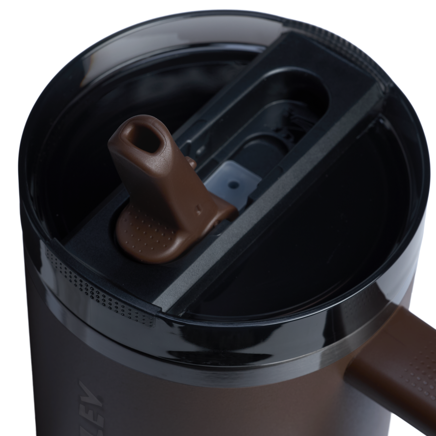 The Stanley Quencher ProTour Flip Straw Insulated Tumbler 40 OZ Cup In Espresso Brown