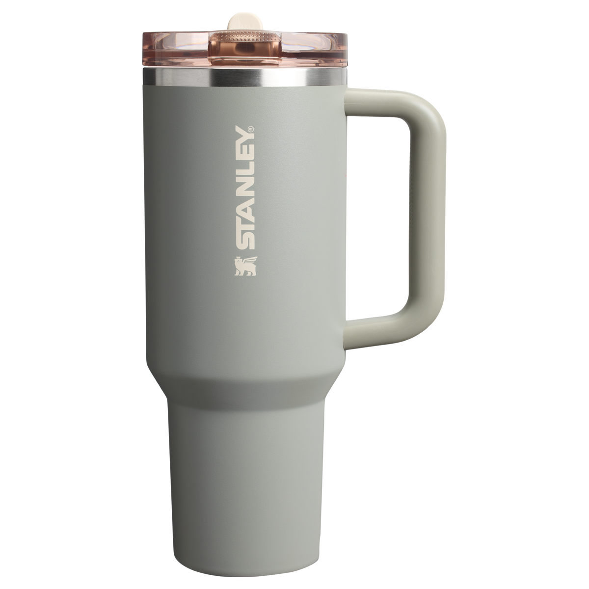 Stanley Quencher ProTour Flip Straw Tumbler Cup 40OZ In Sage Grey
