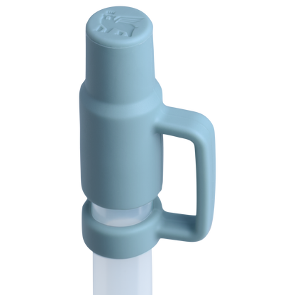 The Stanley Quencher Straw Cover in Seafoam Blue