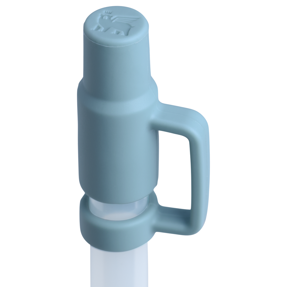 The Stanley Quencher Straw Cover in Seafoam Blue
