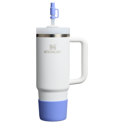 Stanley Quencher Tumbler Boot & Straw Cover For 30 To 20 OZ Cups In Hydrangea Purple