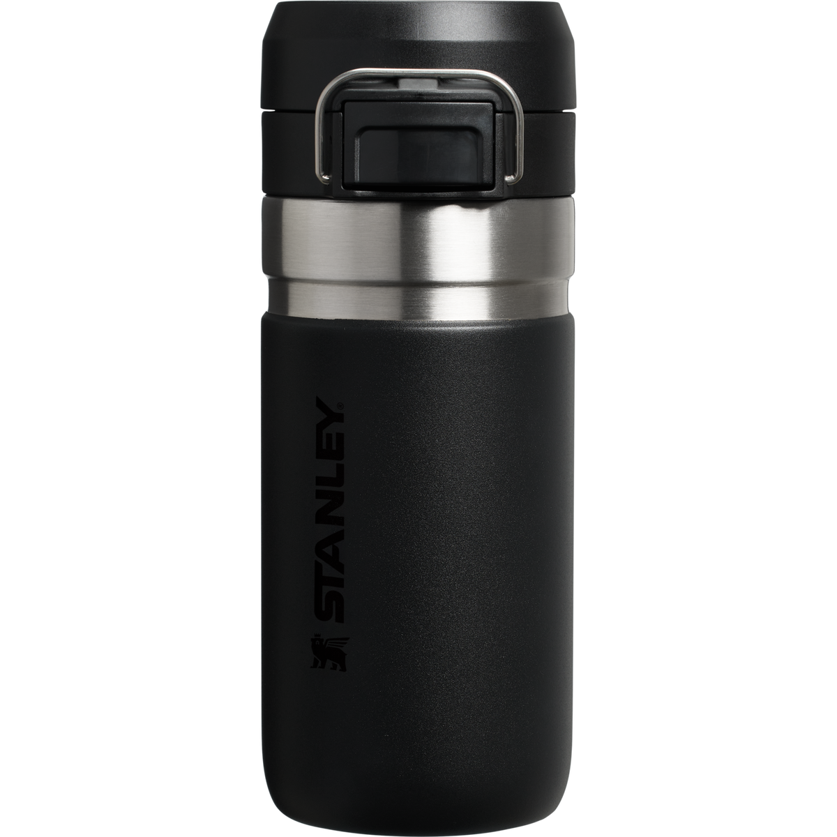 Stanley 16 OZ Quick Flip Go Water Bottle In Black