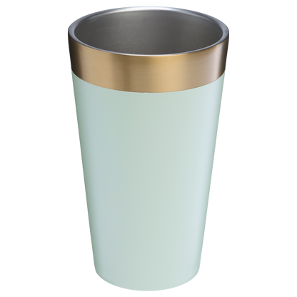 Stanley Stay-Chill Stacking Pint 16 OZ In Gilded Celadon Blue