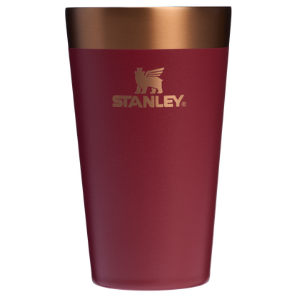 Stanley Stay-Chill Stacking Pint 16 OZ In Gilded Pomegranate Red